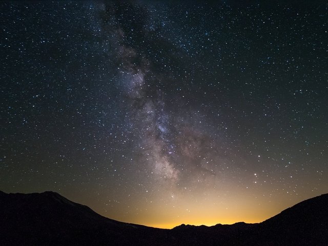 Klarer Sternenhimmel