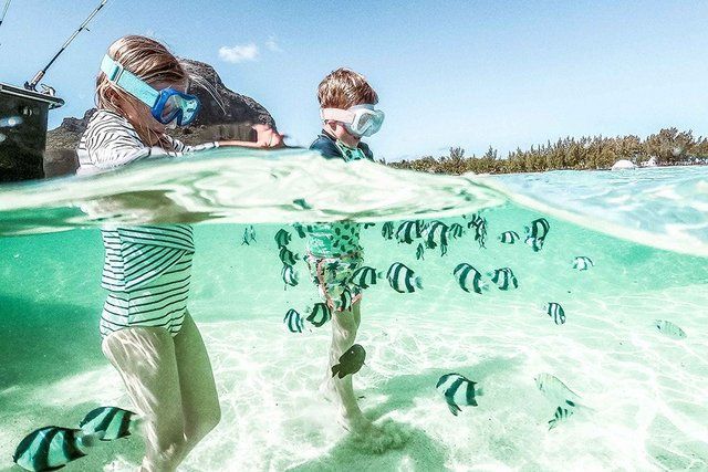 Schönste Strände auf Mauritius zum Baden mit Kindern